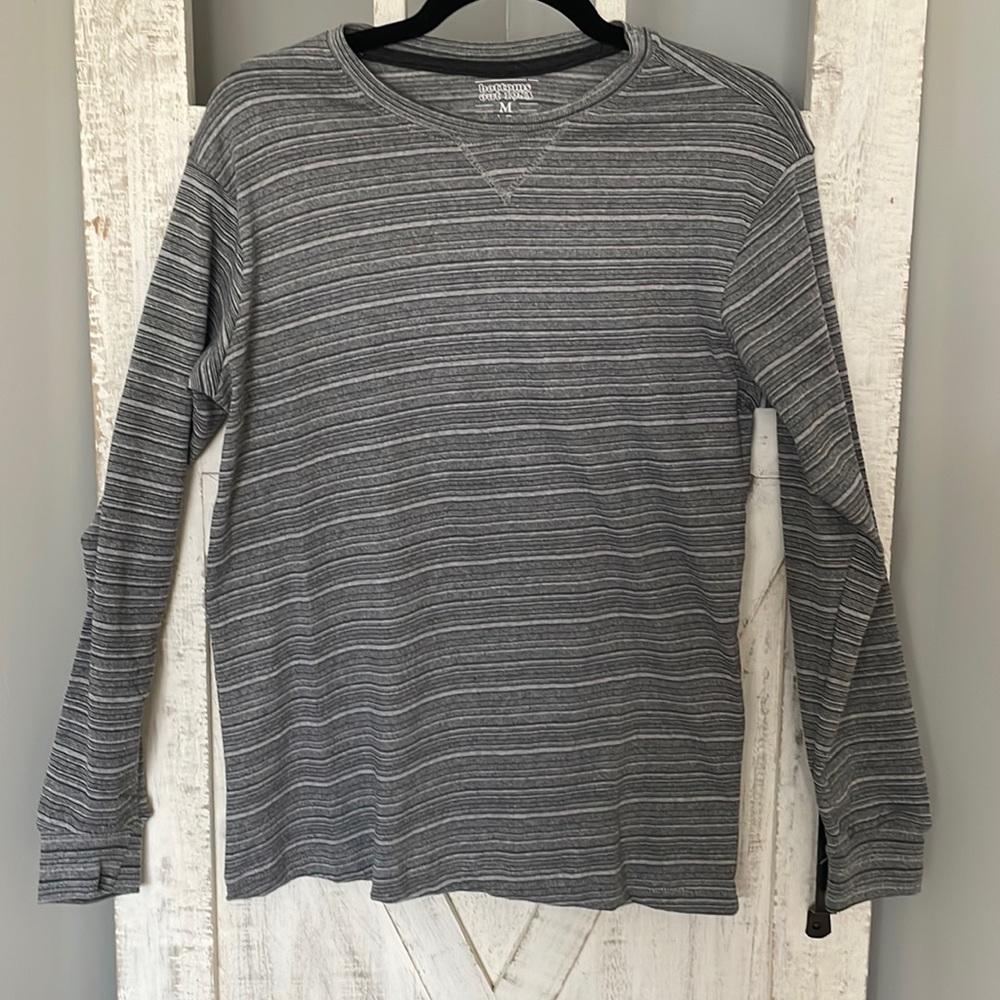 NWT Men’s Bottom Up Long Sleeve Crewneck Tee